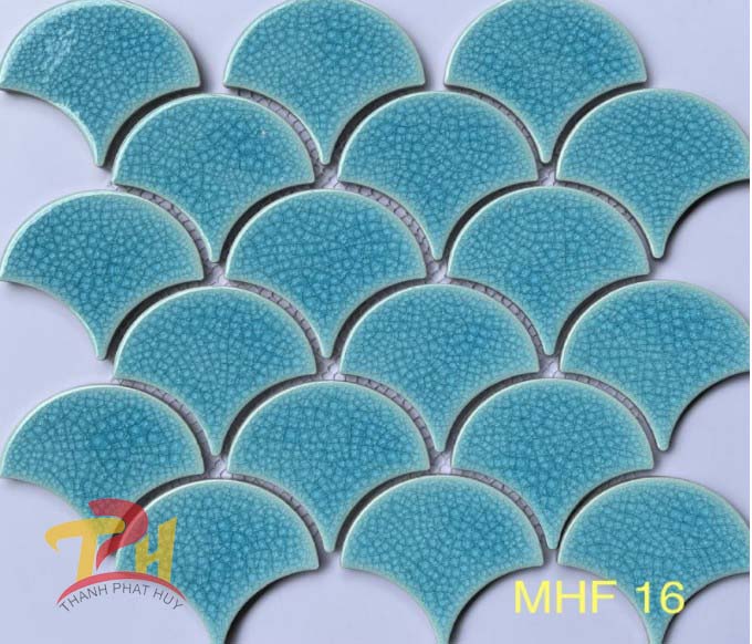Gạch Mosaic Vảy Cá MHF 16