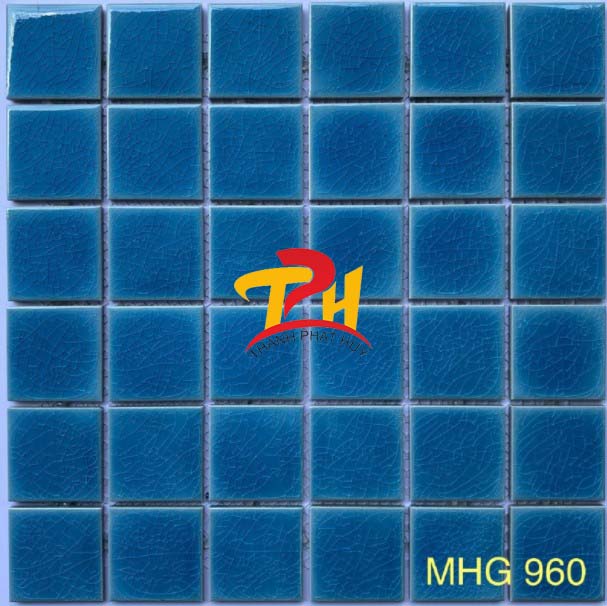 Gạch Mosaic Gốm Men Rạn 1 Lớp MHG 960
