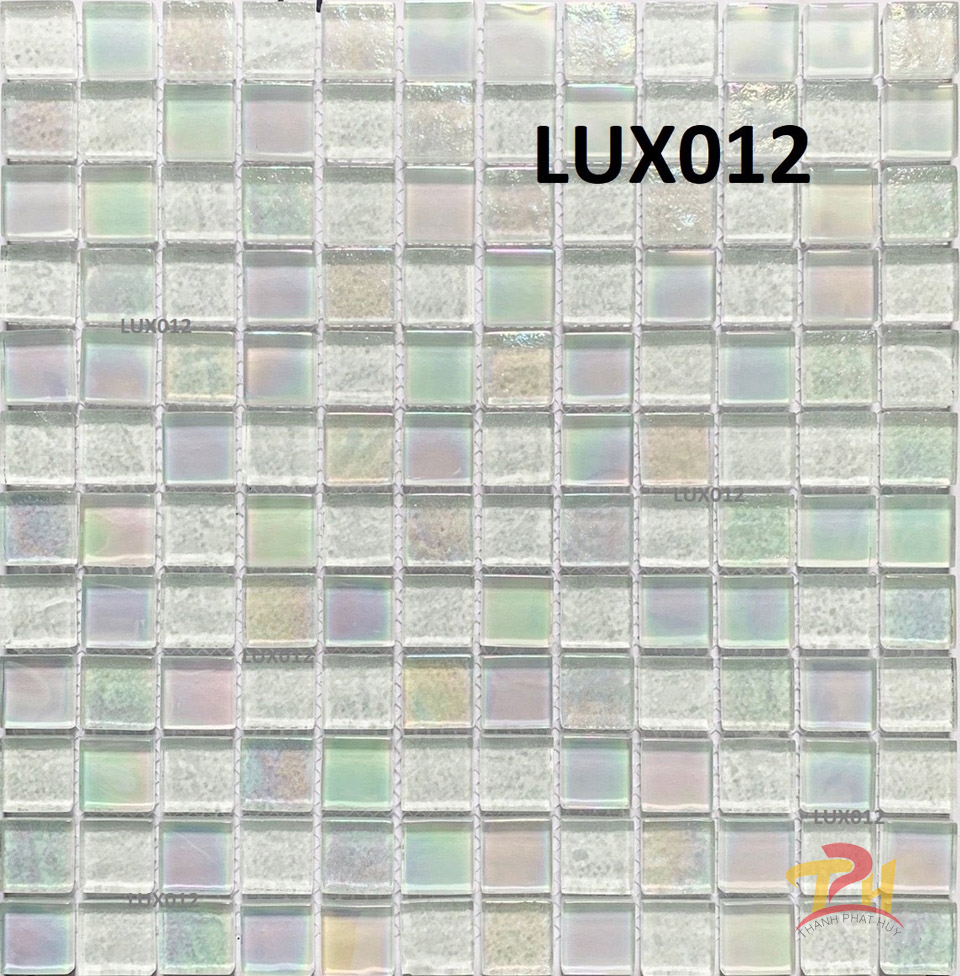 Gạch mosaic thủy tinh trang trí cao cấp LUX012
