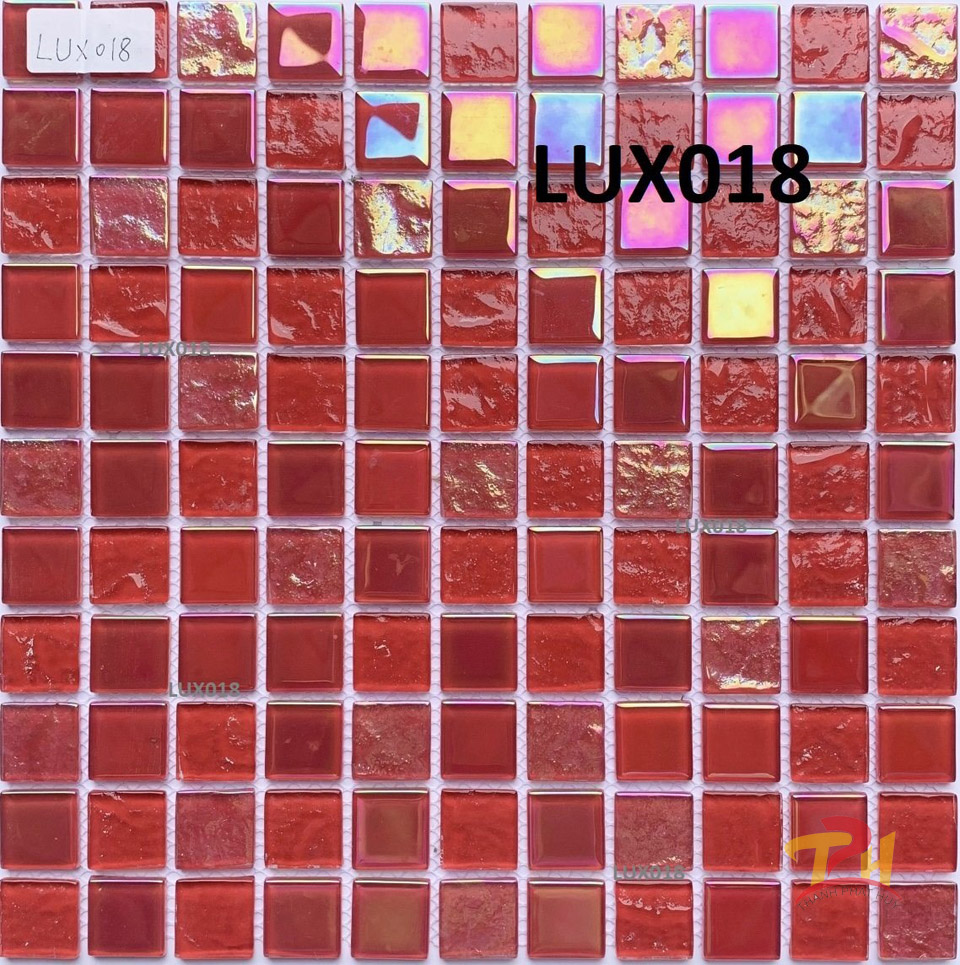 Gạch mosaic thủy tinh trang trí cao cấp LUX018