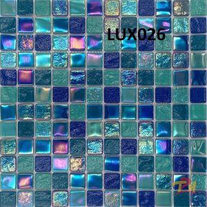 Gạch mosaic thủy tinh trang trí cao cấp LUX026