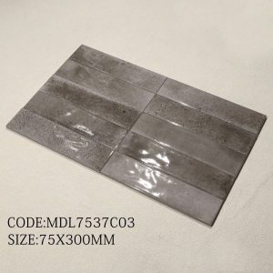 Gạch thẻ 75x300mm gợn sóng 3 MDL7537C03 2