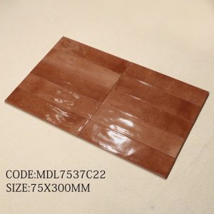 Gạch thẻ 75x300mm gợn sóng 8 MDL7537C22 3