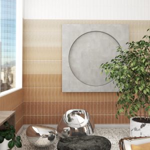 Gạch thẻ mờ 75x300mm gợn sóng 3 PC