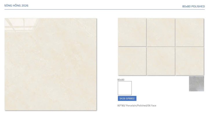 Gạch 80x80 Viglacera SH26-GP8802 2 SH26-GP8802
