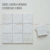 Gạch thẻ 10x10cm M11B00 trắng bóng gợn sóng 1 Gạch thẻ 10x10cm M11B00 trắng bóng gợn sóng