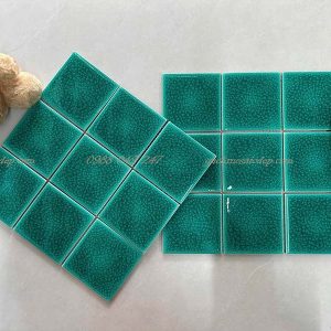 Gạch Mosaic 10x10cm bóng MHG 1041A 2 Gach mosaic 10x10 MHG1041A op tuong