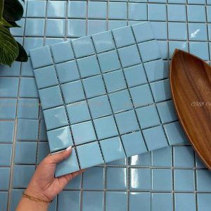 Gạch Mosaic Cao Cấp MHG 916 2 Gach mosaic gom su MHG916 dep